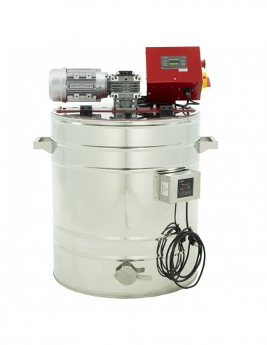 Honigrühr-und-Auftaugerät 100 L (230V) mit Heizmantel, mit automatischer Steuerung