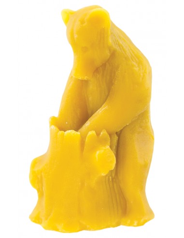 Silikonform - Bär mit Honig - Höhe 11,5 cm